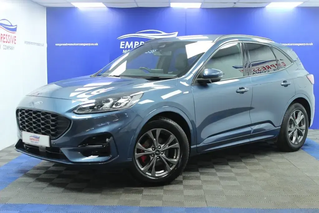 Used Ford Kuga ST-Line 120 HP (88 kW) 2021 Blue SUV