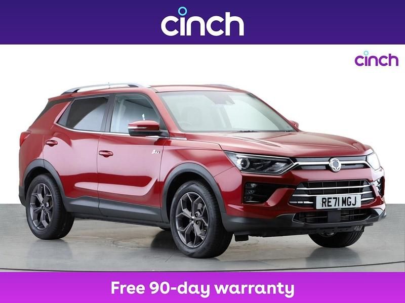 Red Used 2021 Ssangyong (KGM) Korando SUV | £14,499 - Image 1/3