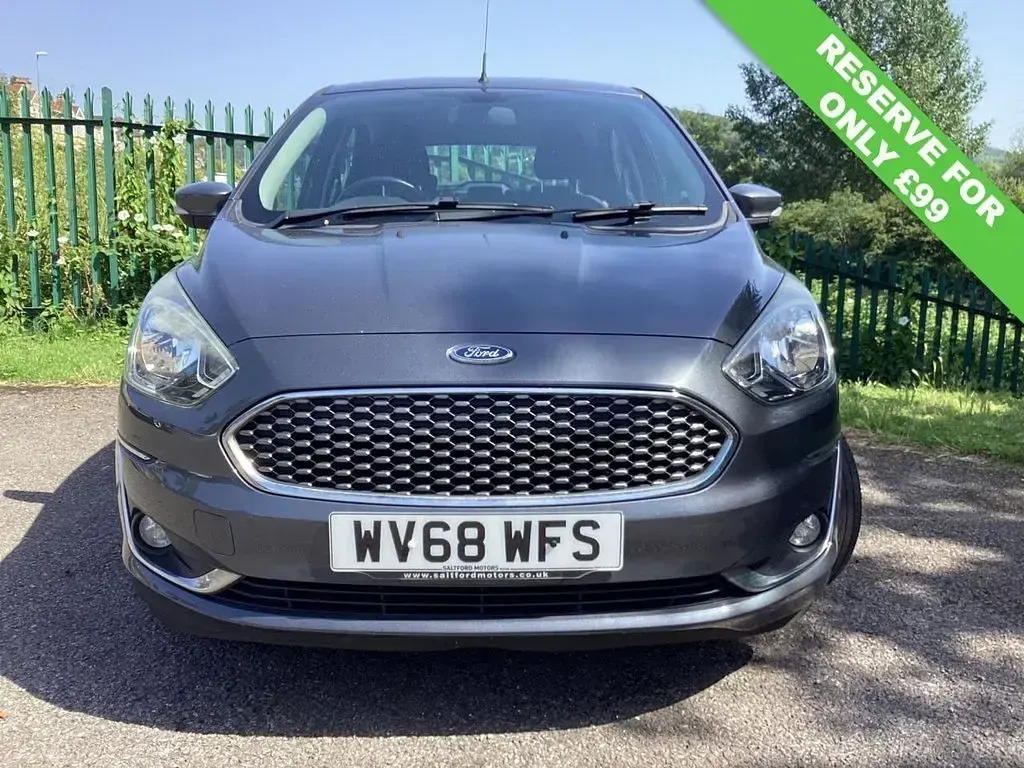 Used Ford Ka Plus Zetec 70 HP (51 kW) 2018 Grey Hatchback