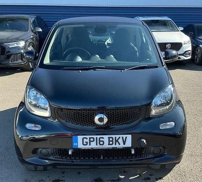 Used Smart ForTwo Coupé Passion 71 HP (52 kW) 2016 Black Coupe