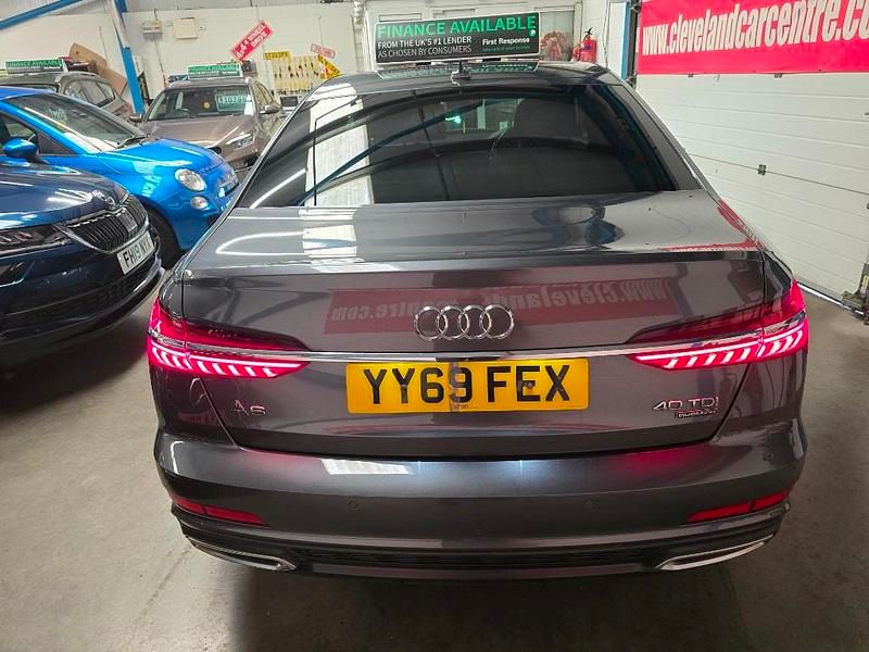 Used Audi A6 S-Line 204 HP (150 kW) 2019 Grey Sedan