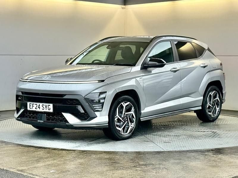 Used Hyundai Kona N Line 198 HP (145 kW) 2024 Silver SUV