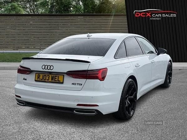 Used Audi A6 Sport 204 HP (150 kW) 2018 White Sedan