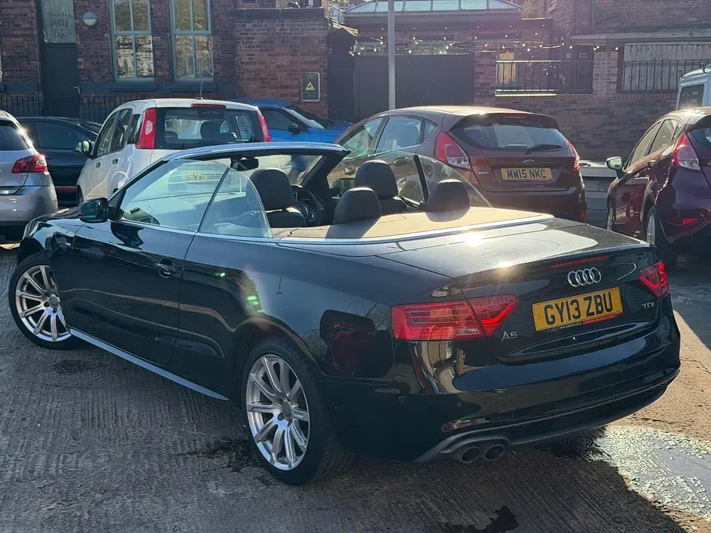 Used Audi Cabriolet S-Line 2013 Black Cabriolet