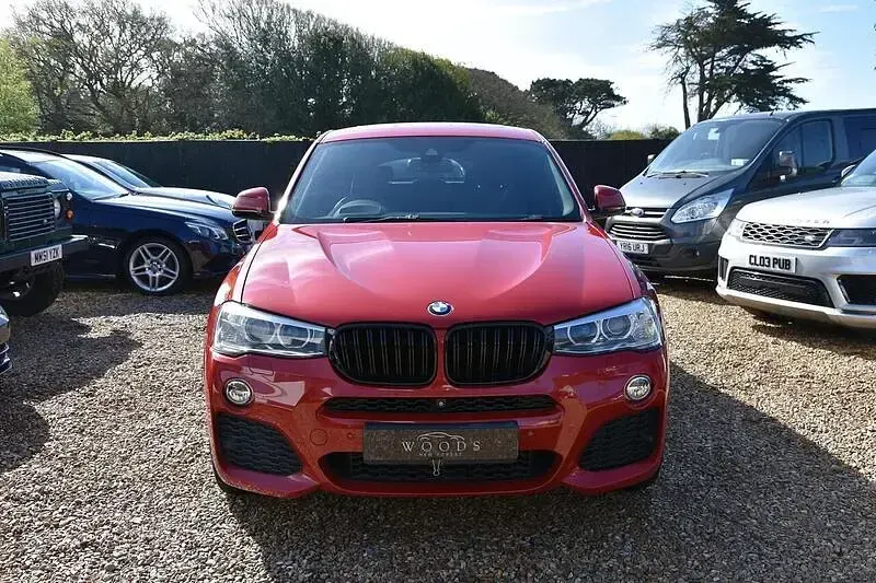 Used BMW X4 M Sport 2014 Red SUV