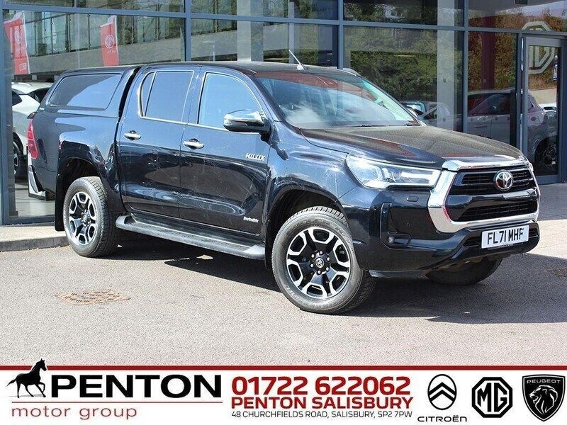 Black Used 2021 Toyota HiLux Pickup | £29,990 (Fair price) - Image 1/4