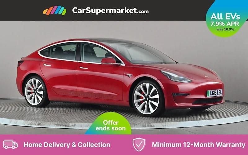 Used 2023 Tesla Model 3 Performance Sedan | £18,997 (Super price) - Image 1/2