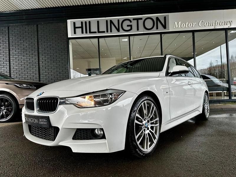 Begagnad BMW 320 M Sport 2015 Vit Kombi
