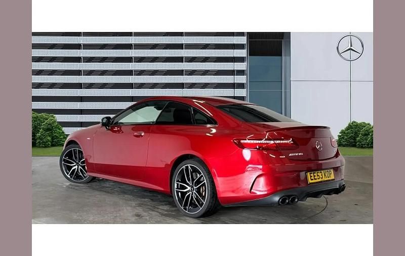 Used Mercedes E53 AMG Premium Plus 429 HP (315 kW) 2019 Red Coupe