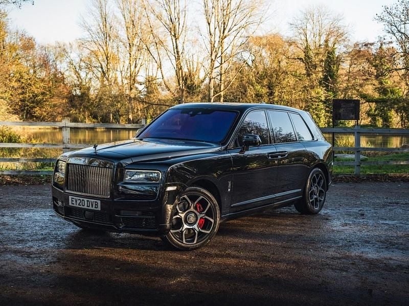 Used Rolls Royce Cullinan 571 HP (419 kW) 2020 Black SUV