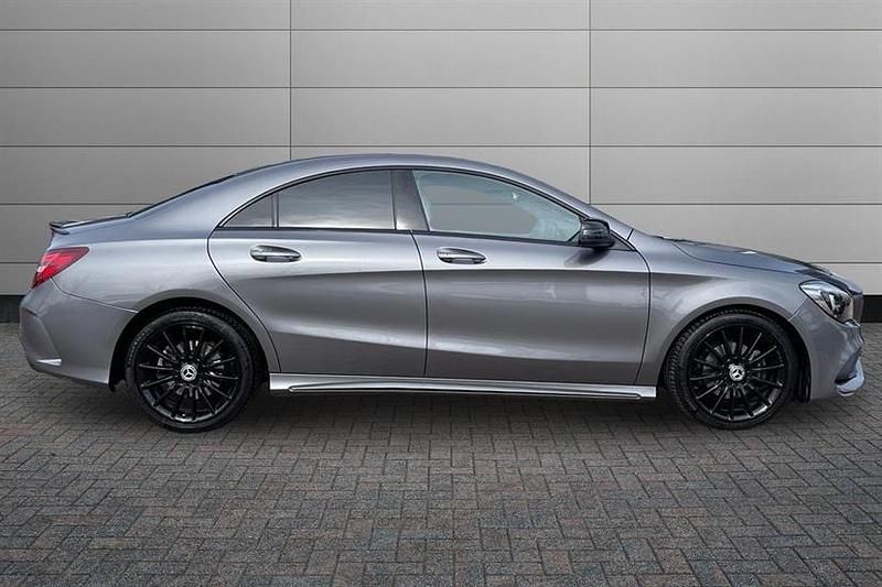 Used Mercedes CLA200 AMG line 156 HP (114 kW) 2019 Mountain grey Sedan