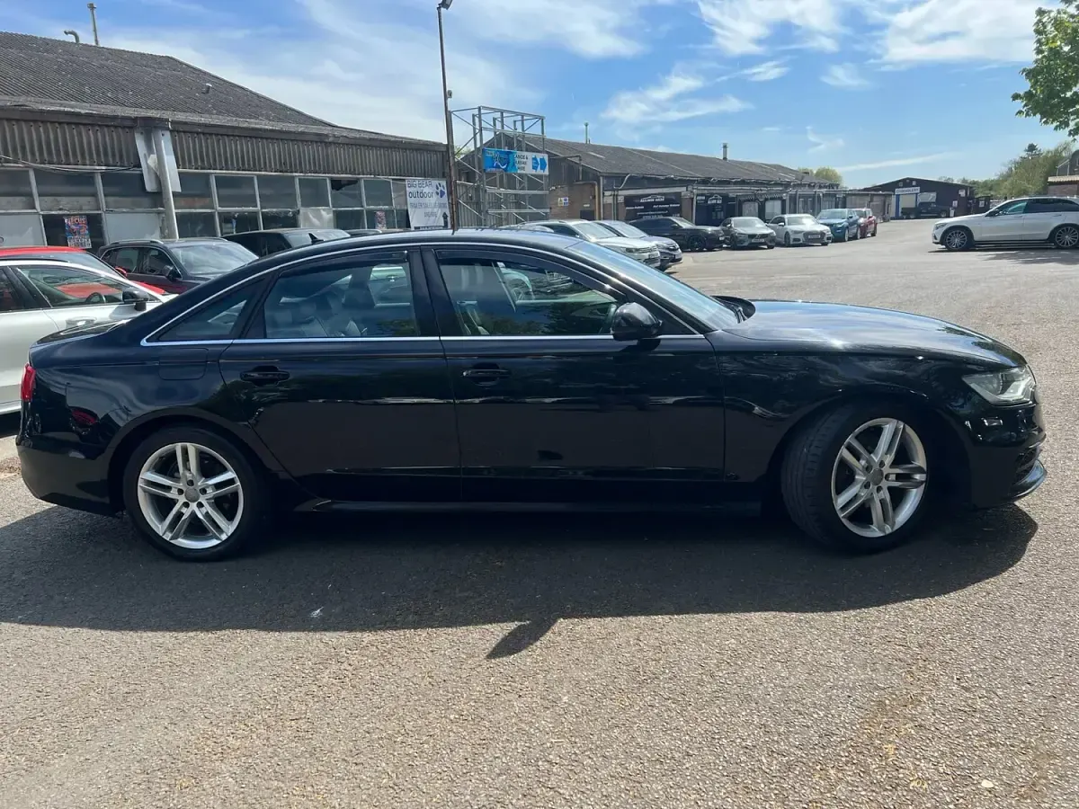 Used Audi A6 S-Line 187 HP (137 kW) 2014 Black Sedan