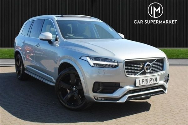 Silver Used 2019 Volvo XC90 R-Design SUV | £23,985 (Fair price) - Image 1/1