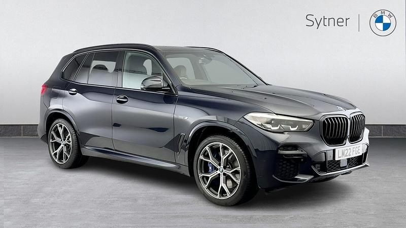 Black Used 2022 BMW X5 M Sport SUV | £45,000 (Fair price) - Image 1/4