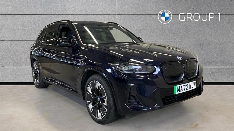 Black Used 2022 BMW iX3 M Sport SUV | £29,995 (Fair price) - Image 1/4