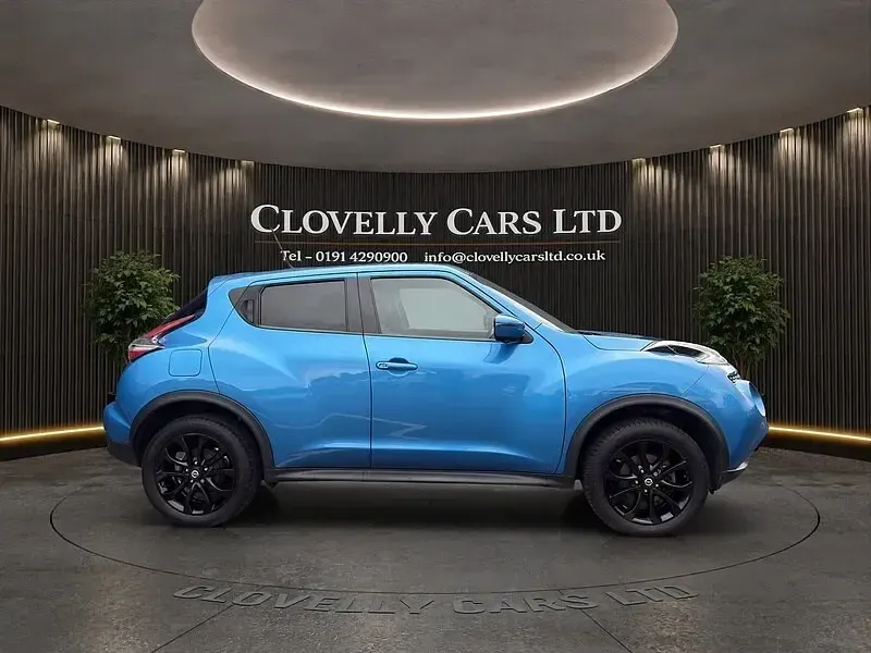 Used Nissan Juke Tekna 112 HP (82 kW) 2019 Blue SUV