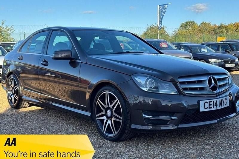 Brown Used 2014 Mercedes C220 AMG Sedan | £5,550 (Super price) - Image 1/1
