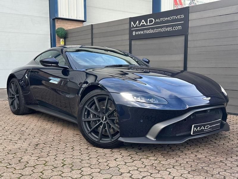 Used Aston Martin Vantage 510 HP (375 kW) 2021 Blue Coupe