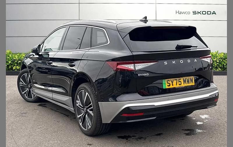 New Skoda Enyaq iV 210 kW (286 HP) 2025 Black magic pearl effect SUV