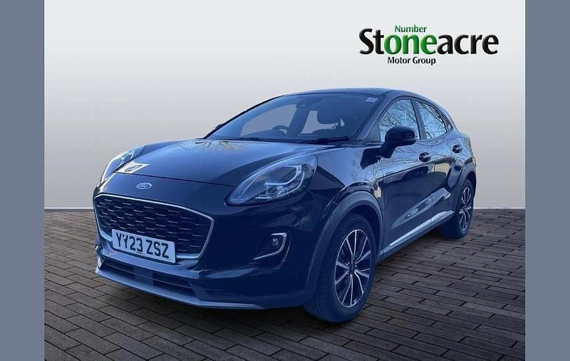 Used Ford Puma Titanium 125 HP (91 kW) 2023 Black SUV