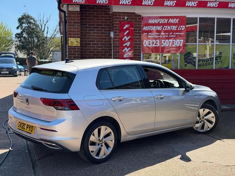 Used VW Golf VII Style 130 HP (95 kW) 2020 Silver Hatchback