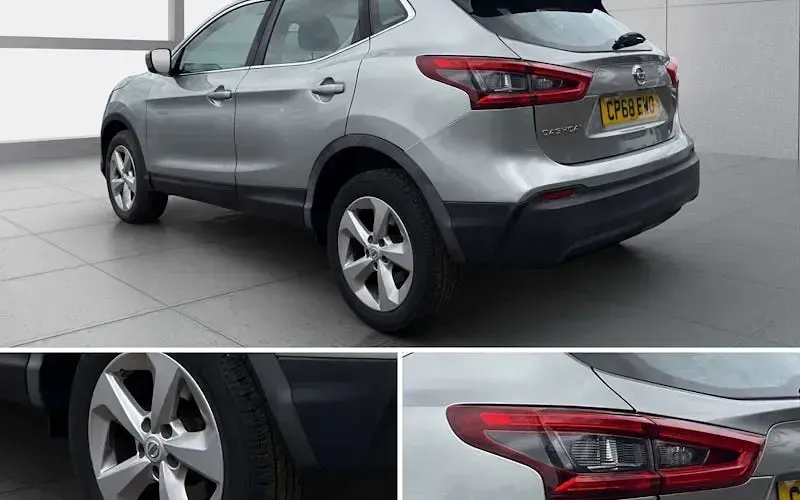 Used Nissan Qashqai Acenta Premium 116 HP (85 kW) 2018 Silver SUV