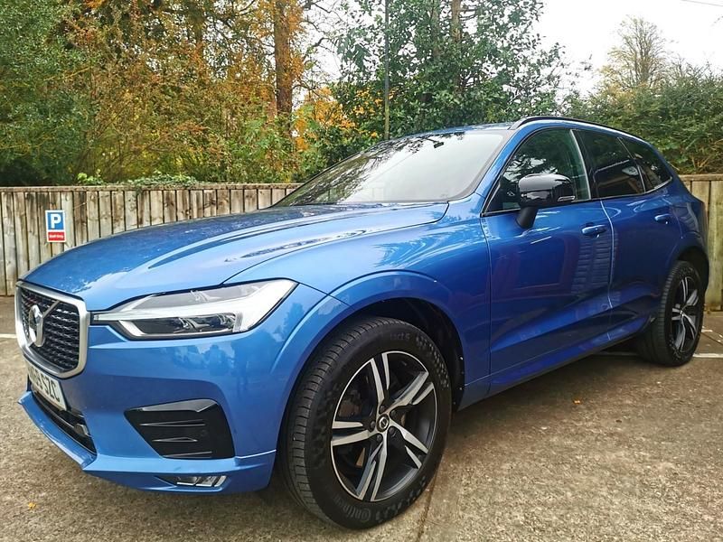 Used Volvo XC60 R-Design 197 HP (144 kW) 2019 Blue SUV