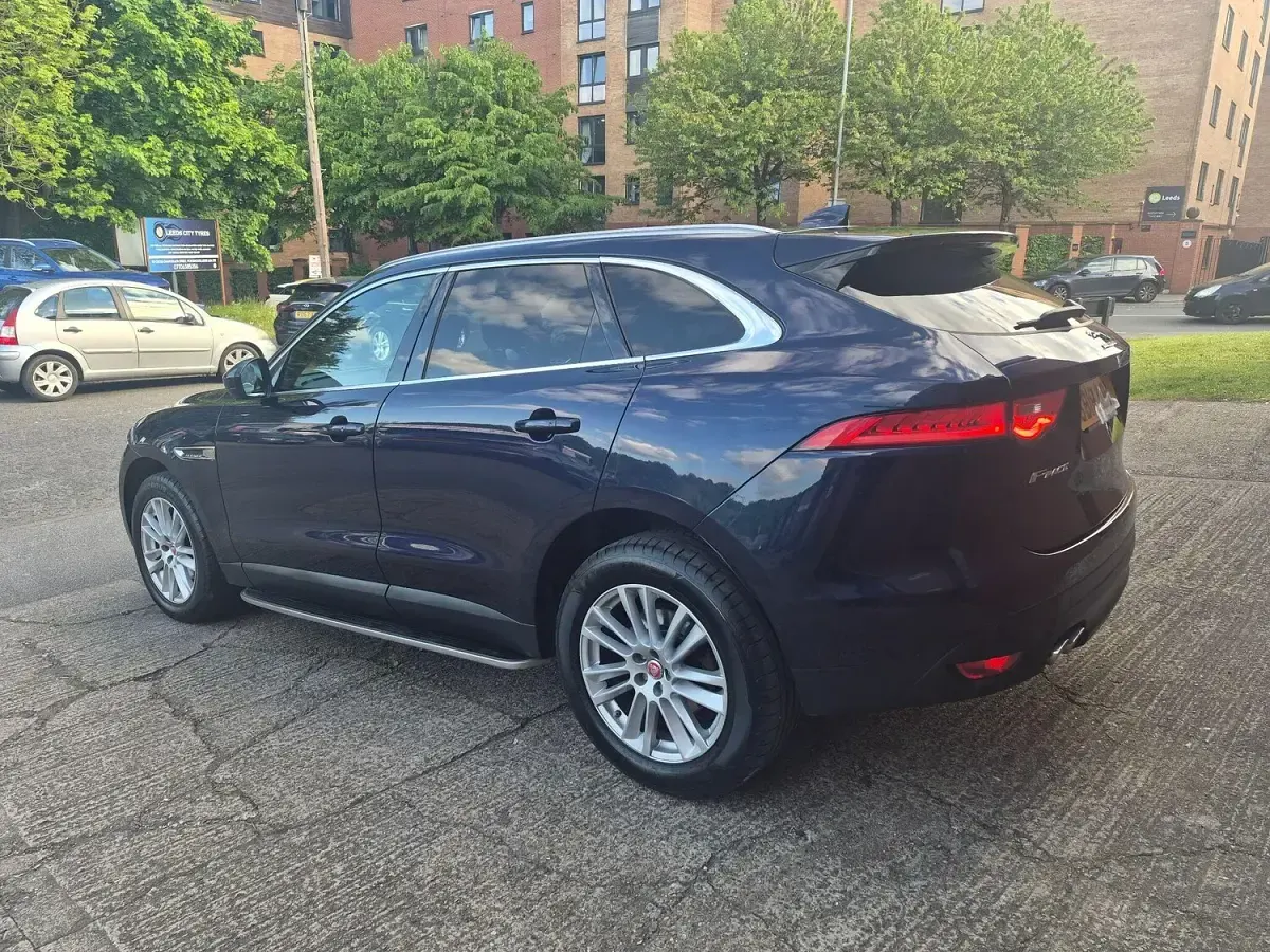 Used Jaguar F-Pace Portfolio 2018 Blue SUV