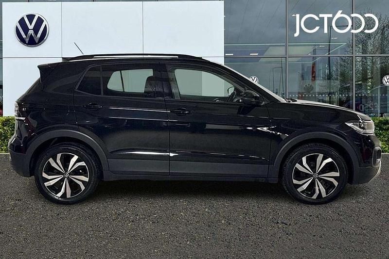 Used VW T-Cross Black Edition 110 HP (80 kW) 2022 Black SUV