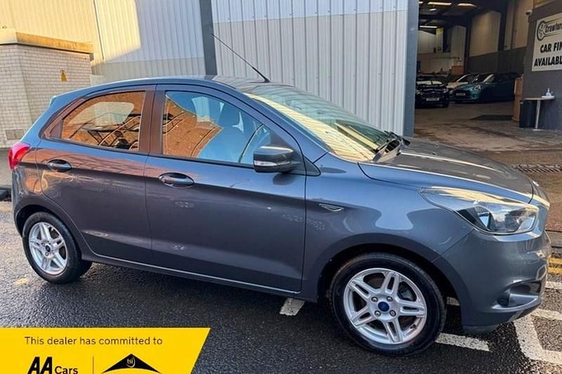 Used Ford Ka Plus Zetec 85 HP (62 kW) 2017 Grey Hatchback