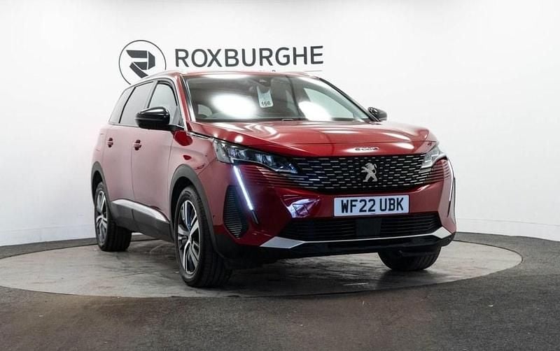 Red Used 2022 Peugeot 5008 Allure Premium MPV | £18,299 (Fair price) - Image 1/4