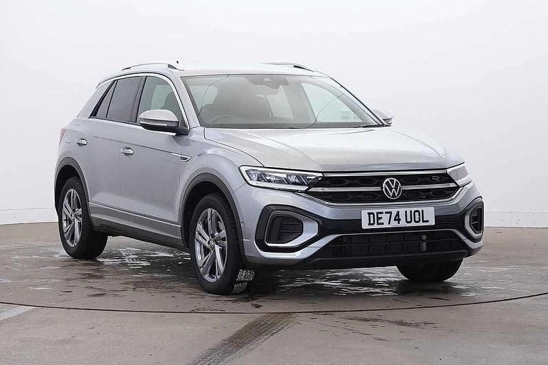 Silver Used 2024 VW T-Roc R-line SUV | £27,989 (Fair price) - Image 1/4