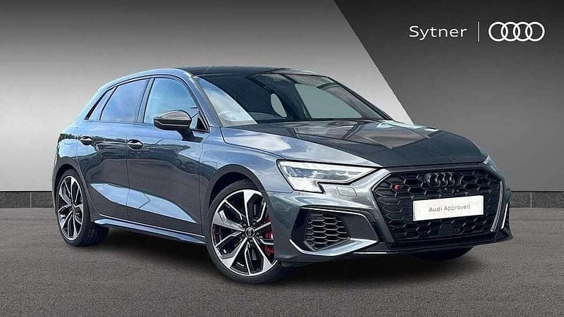 Grey Used 2023 Audi S3 Comfort Hatchback | £39,500 (Expensive) - Image 1/4