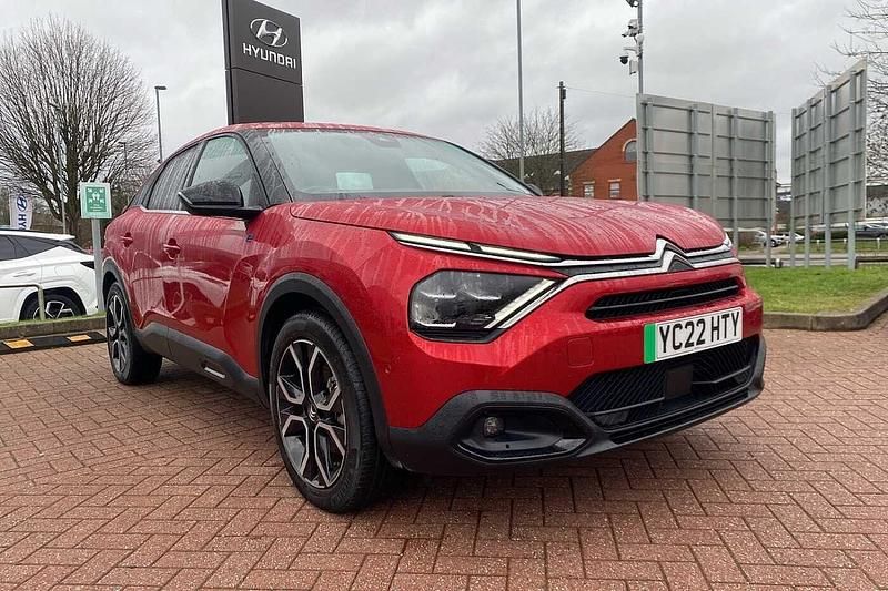 Used Citroën e-C4 Shine 100 kW (136 HP) 2022 Red Hatchback