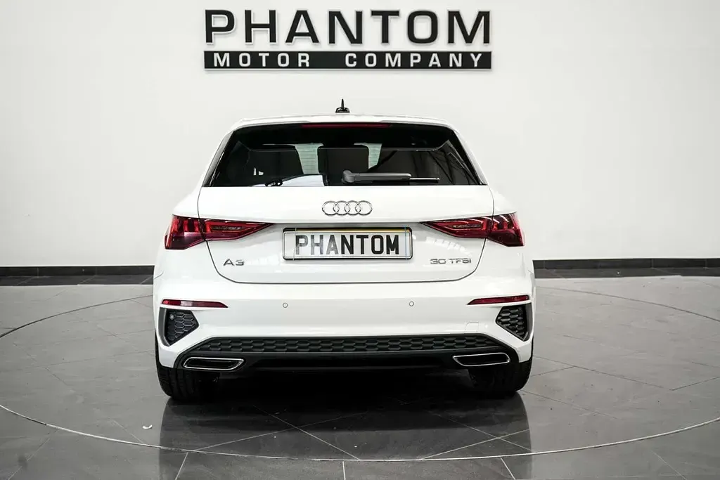 Used Audi A3 Sportback S-Line 110 HP (80 kW) 2022 White Hatchback