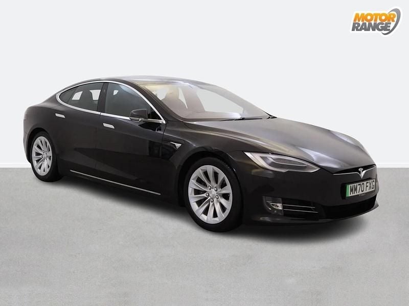 Used Tesla Model S Long Range AWD 397 kW (541 HP) 2020 Black Hatchback