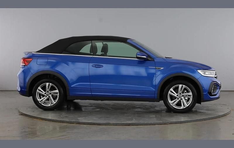 Used VW T-Roc Cabriolet R-line 147 HP (108 kW) 2025 Blue Cabriolet