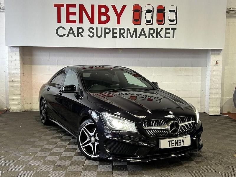 Purple Used 2015 Mercedes CLA220 AMG Sedan | £11,995 (Fair price) - Image 1/4