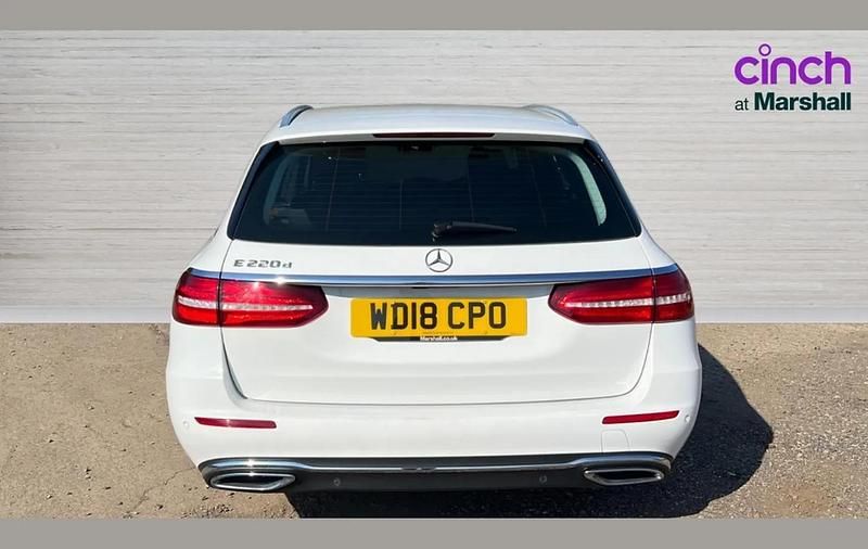 Begagnad Mercedes E220 SE 194 HK (142 kW) 2018 Vit Kombi