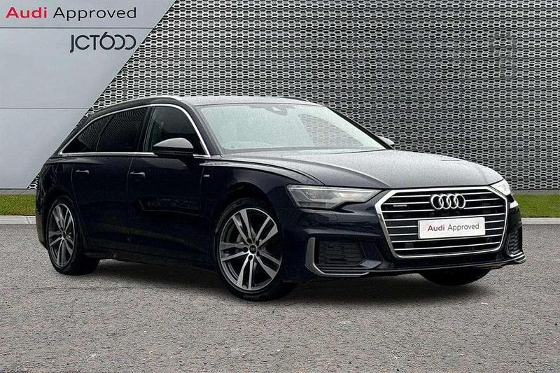 Blue Used 2022 Audi A6 S-Line Estate | £30,961 (Fair price) - Image 1/4