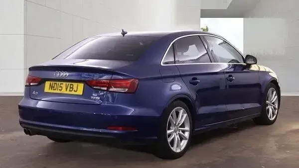 Used Audi A3 Sport 150 HP (110 kW) 2015 Blue Sedan