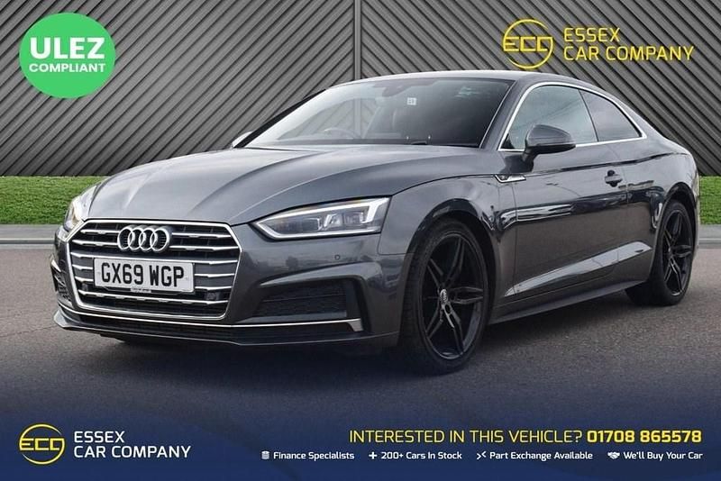 Grey Used 2019 Audi A5 S-Line Coupe | £14,700 (Super price) - Image 1/4
