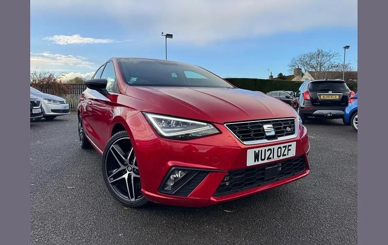 Used Seat Ibiza FR Sport 108 HP (79 kW) 2021 Red Hatchback