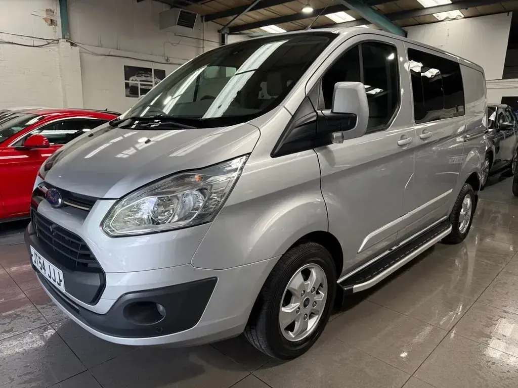 Used Ford Transit Custom Limited 170 HP (125 kW) 2017 Silver Van
