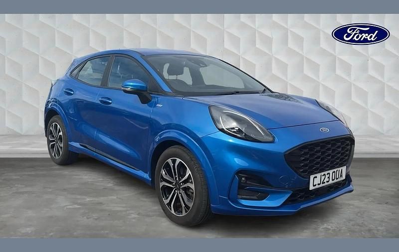 Used Ford Puma ST-Line 125 HP (91 kW) 2023 Blue SUV