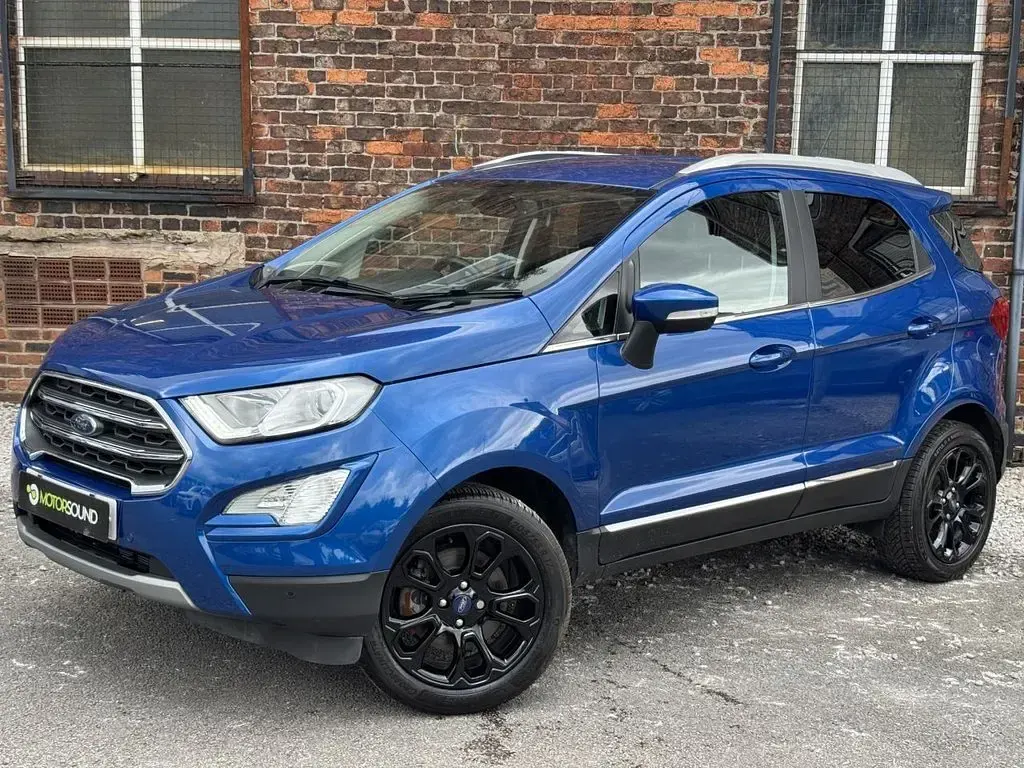 Used Ford Ecosport Titanium 125 HP (91 kW) 2019 Blue SUV
