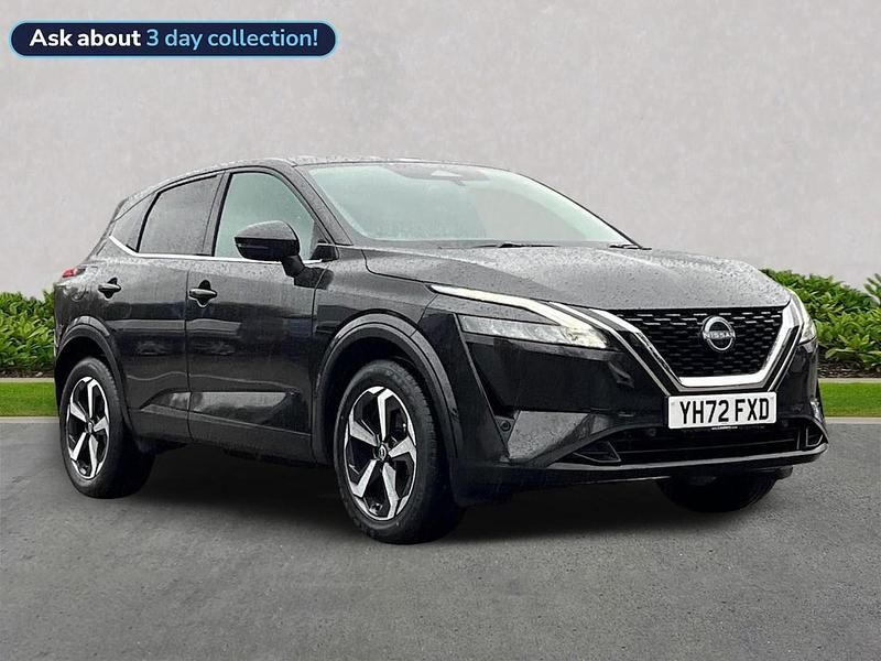 Black Used 2022 Nissan Qashqai N-Connecta SUV | £16,995 (Fair price) - Image 1/4