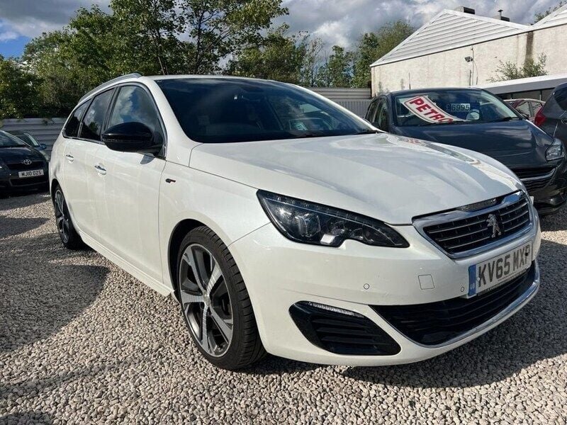 White Used 2016 Peugeot 308 GT Estate | £9,500 (Fair price) - Image 1/4