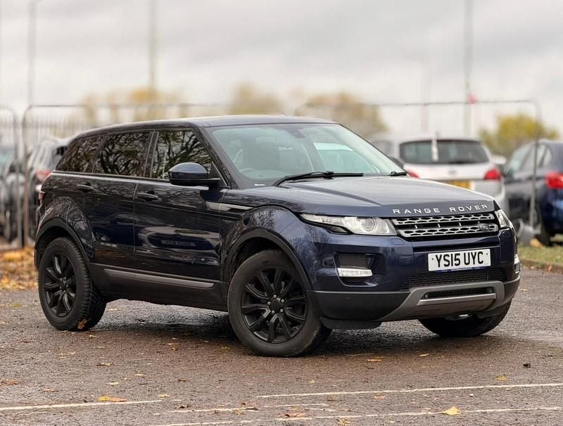 Used Land Rover Range Rover evoque Pure 2015 Blue Estate