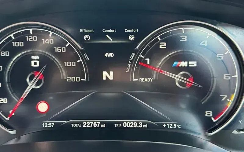 Used BMW M5 Comfort Edition 600 HP (441 kW) 2018 Grey Sedan
